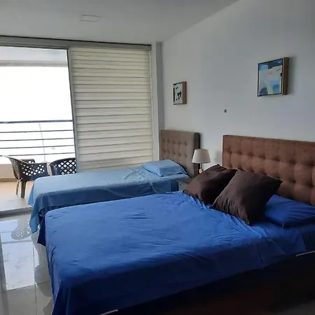 Departamento Frente Al Mar, Fontaine Bleau Apartment Tonsupa Exterior photo